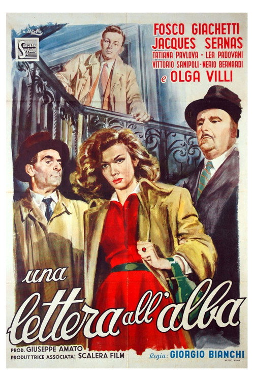 Movie poster for Una lettera all'alba (1948)