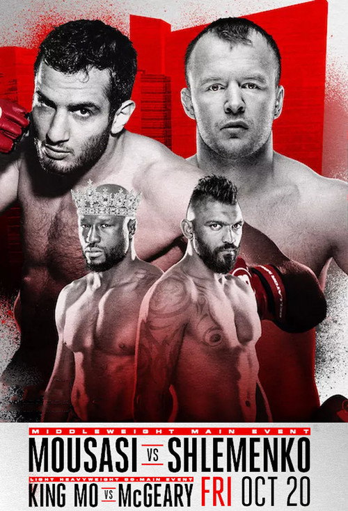 Movie poster for Bellator 185: Mousasi vs. Shlemenko (2017)