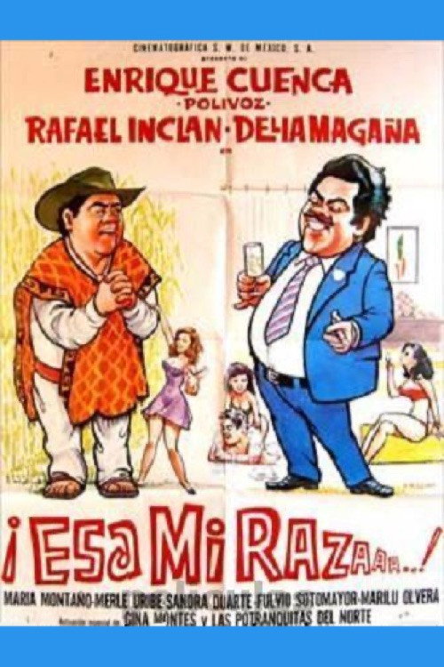 Movie poster for ¡Esa mi raza! (1979)