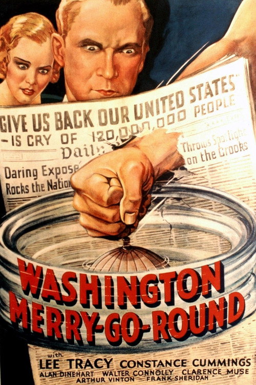 Movie poster for Washington Merry-Go-Round (1932)