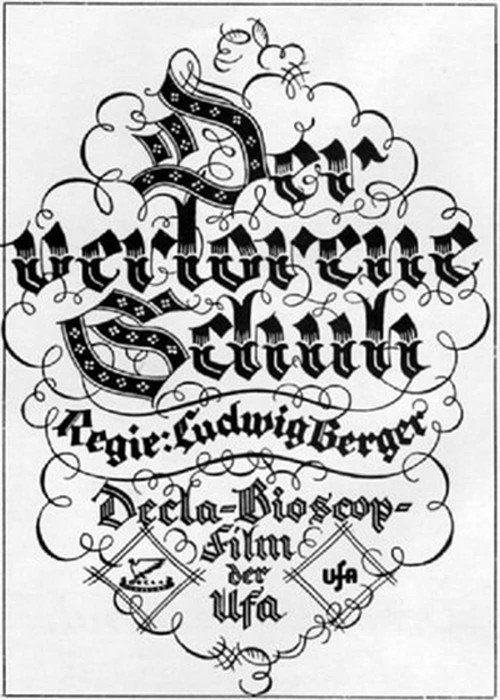 Movie poster for The Lost Shoe (1923)