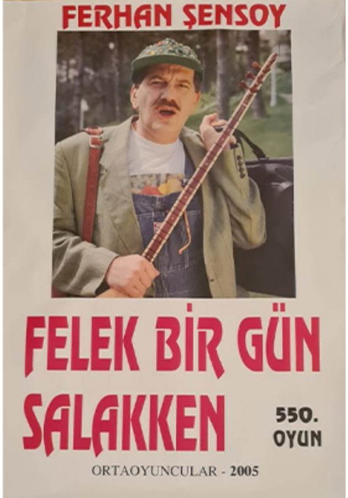 Movie poster for Felek Bir Gün Salakken (1995)
