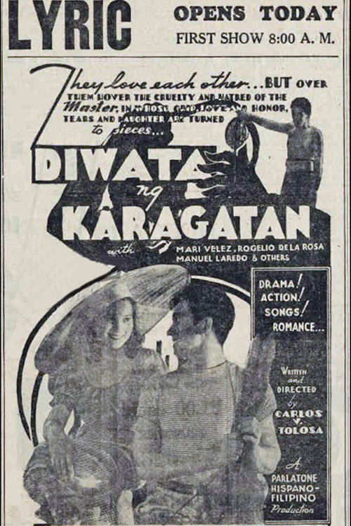 Movie poster for Diwata ng Karagatan