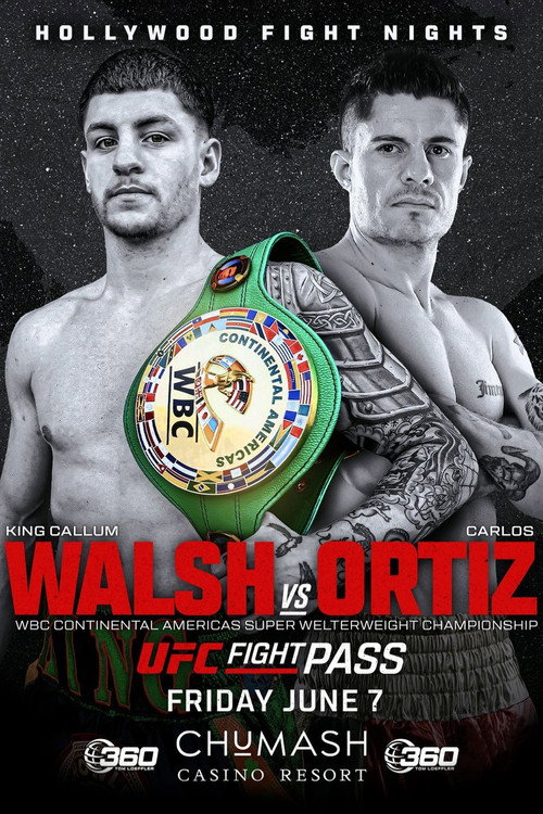 Movie poster for Callum Walsh vs. Carlos Ortiz (2024)