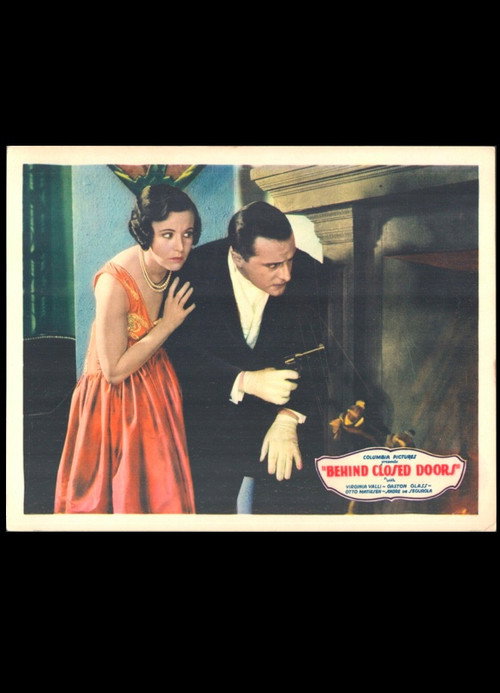 Movie poster for Behind Closed Doors (1929)
