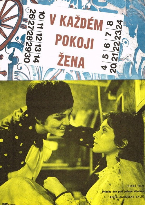 Movie poster for V každém pokoji žena (1974)