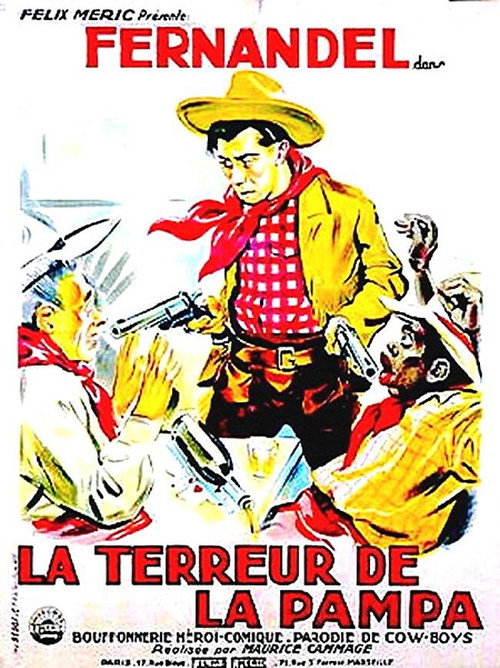 Movie poster for La Terreur de la pampa (1933)