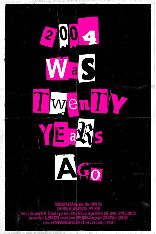 Movie poster for 2004 Was Twenty Years Ago (2024)