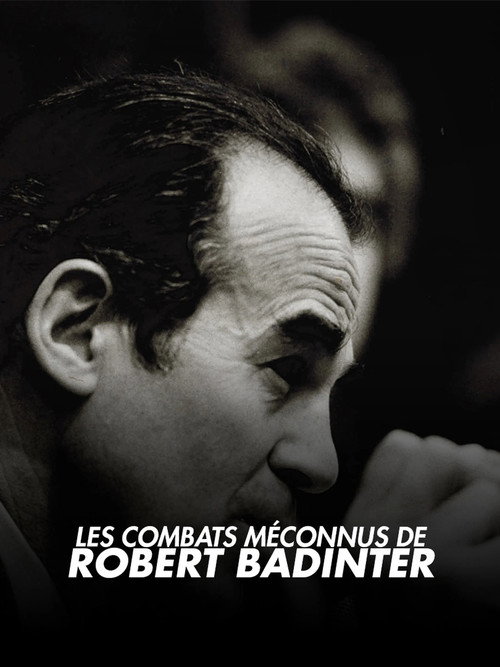 Movie poster for Les Combats méconnus de Robert Badinter (2025)