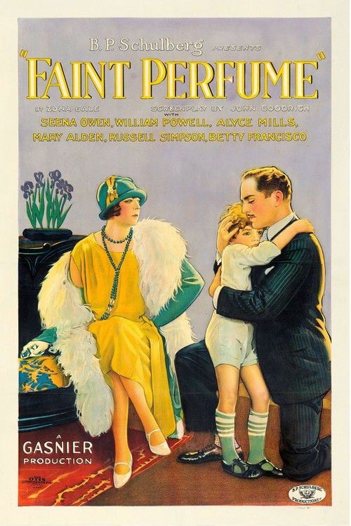 Movie poster for Faint Perfume (1925)