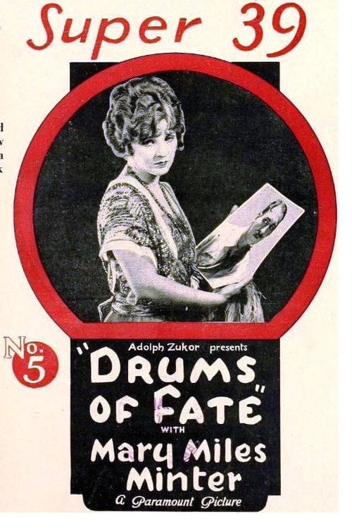 Movie poster for Drums of Fate (1923)