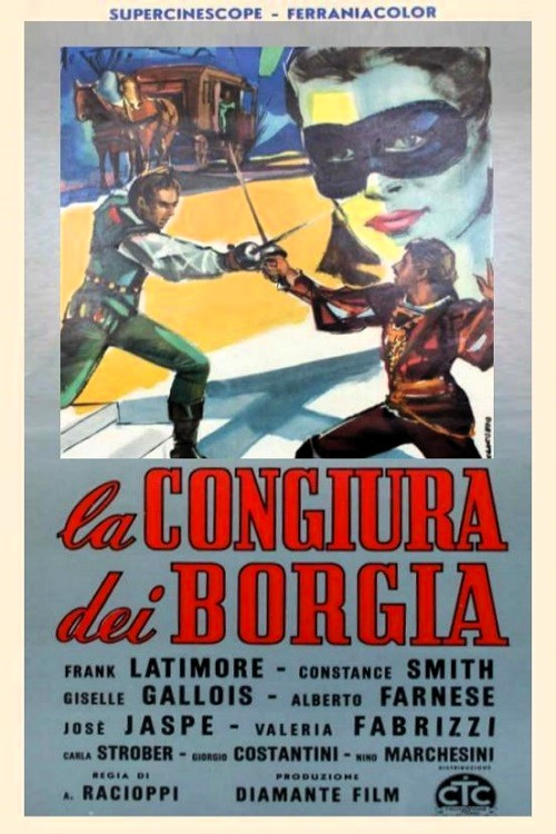 Movie poster for La congiura dei Borgia (1959)