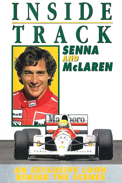 Movie poster for Inside Track: Senna and McLaren (1991)
