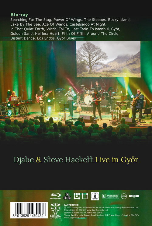 Movie poster for Djabe And Steve Hackett – Live In Györ (2023)