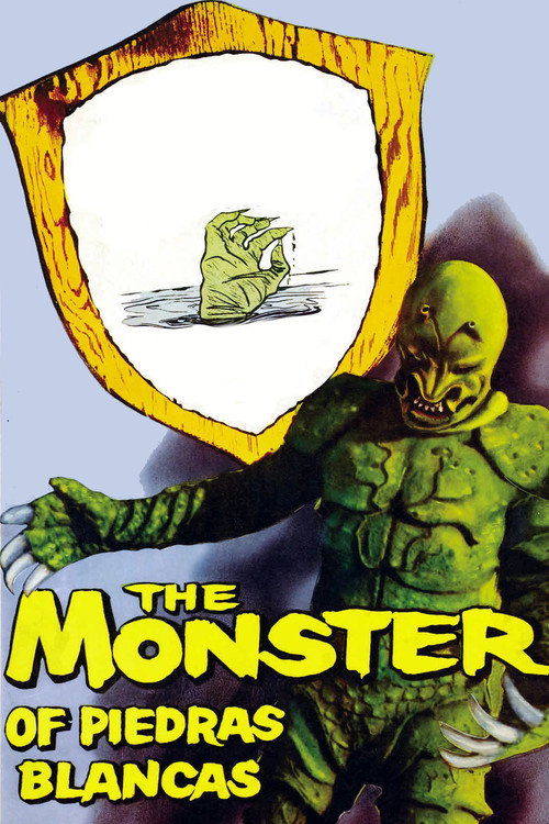 Movie poster for The Monster of Piedras Blancas (1959)