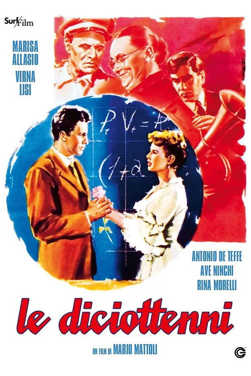 Movie poster for Eighteen Year Olds (1955)