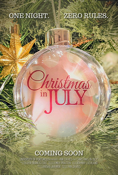 Movie poster for Christmas in July