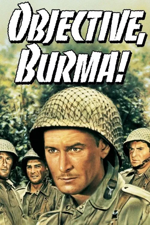 Movie poster for Objective, Burma! (1945)