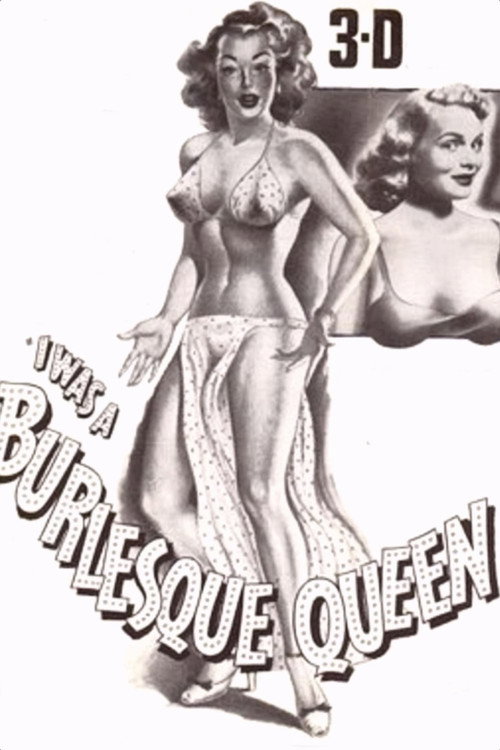Movie poster for I Was a Burlesque Queen (1953)