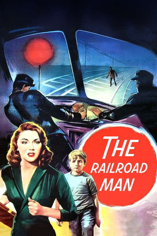 Movie poster for The Railroad Man (1956)