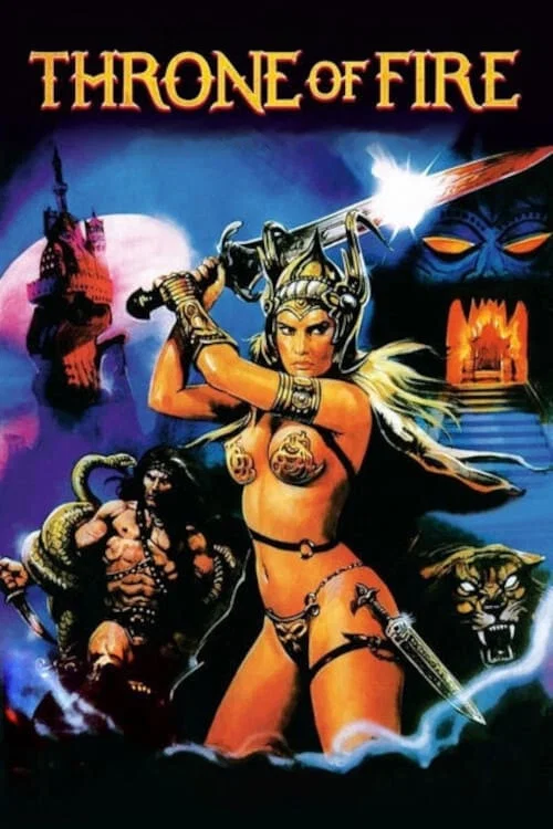 Movie poster for Throne of Fire (1983)