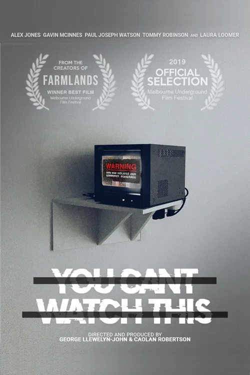 Movie poster for You Can’t Watch This (2019)