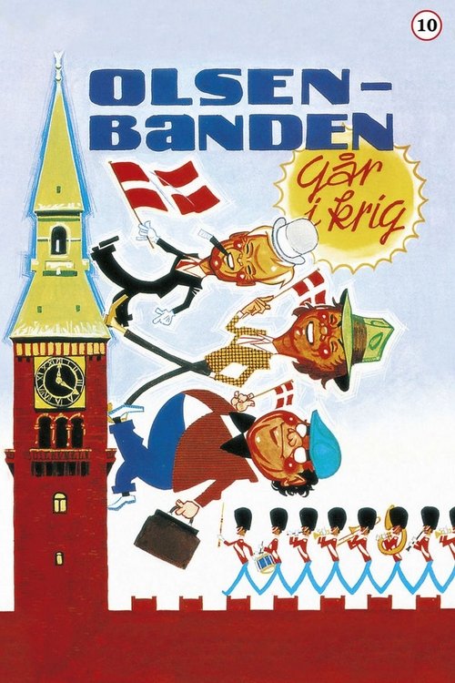 Movie poster for The Olsen Gang Goes to War (1978)