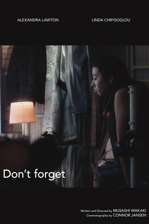 Movie poster for Don't Forget (2020)