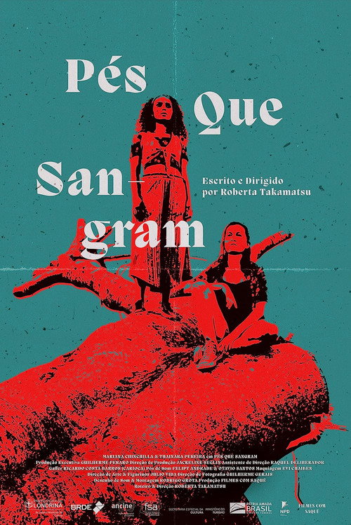 Movie poster for Pés que Sangram (2023)