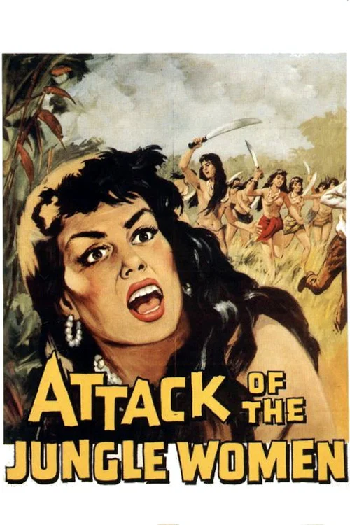 Movie poster for Attack of the Jungle Women (1959)