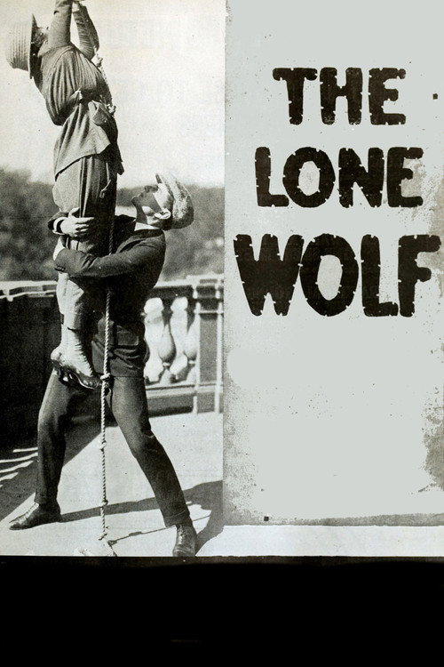 Movie poster for The Lone Wolf (1917)