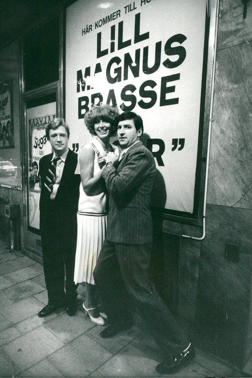 Movie poster for Lill, Brasse och Magnus på Berns (1973)