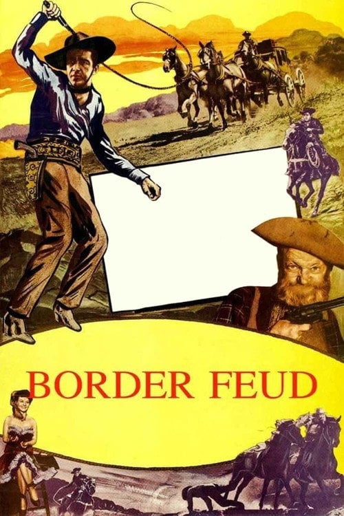 Movie poster for Border Feud (1947)