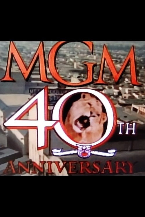 Movie poster for MGM 40th Anniversary (1964)