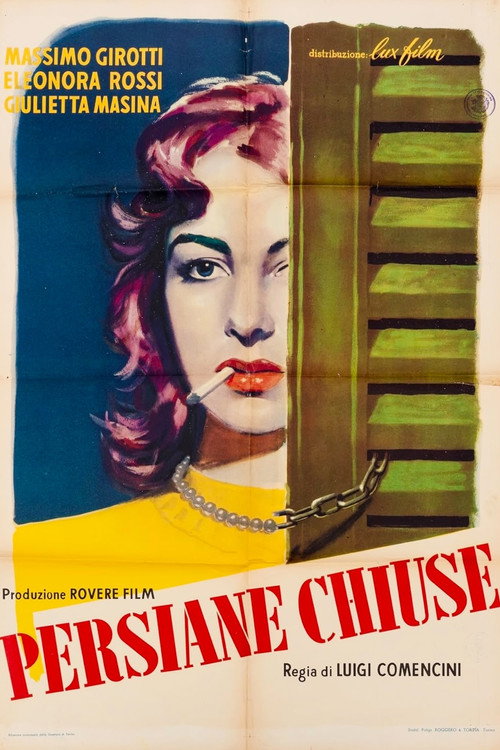 Movie poster for Behind Closed Shutters (1951)
