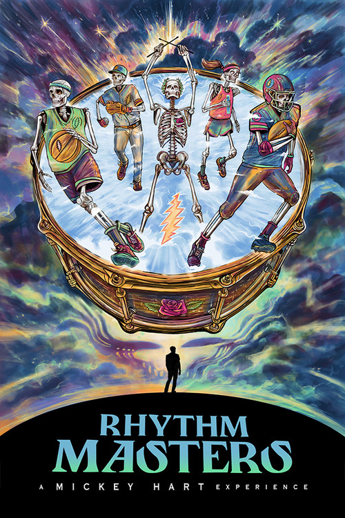 Movie poster for Rhythm Masters: A Mickey Hart Experience (2024)