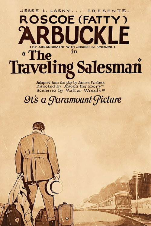 Movie poster for Traveling Salesman (1921)