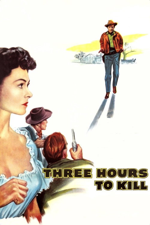 Movie poster for Three Hours to Kill (1954)