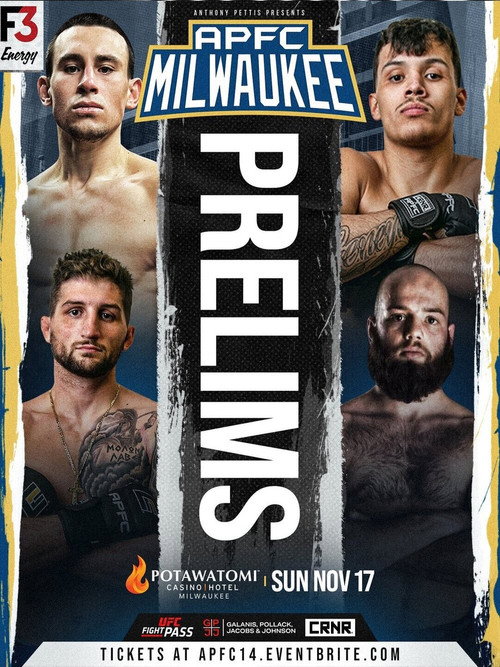 Movie poster for Anthony Pettis FC 14: Milwaukee Fight Night 6 (2024)