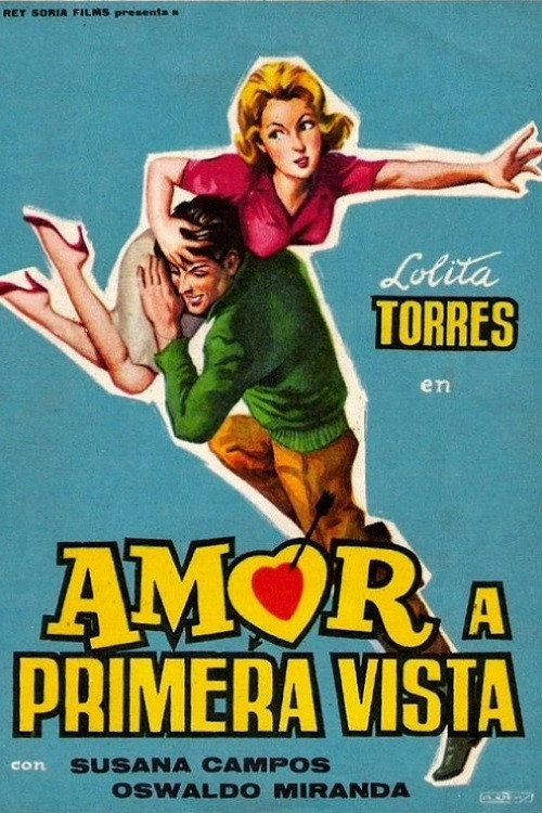 Movie poster for Love at First Sight (1956)