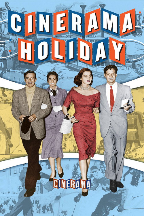 Movie poster for Cinerama Holiday (1955)