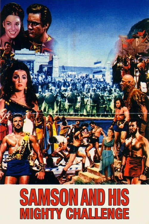 Movie poster for Samson and His Mighty Challenge (1964)