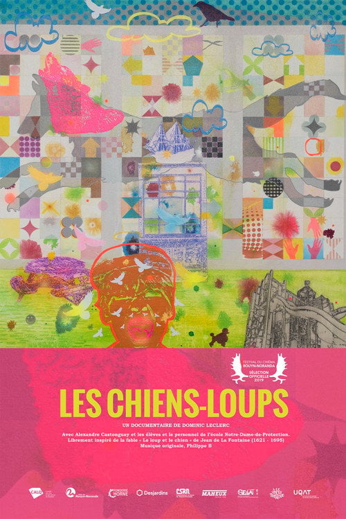 Movie poster for Les chiens-loups (2019)