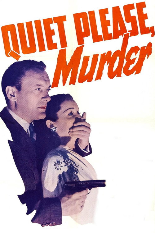 Movie poster for Quiet Please, Murder (1943)