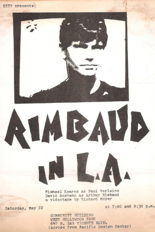 Movie poster for Rimbaud in L.A. (1982)