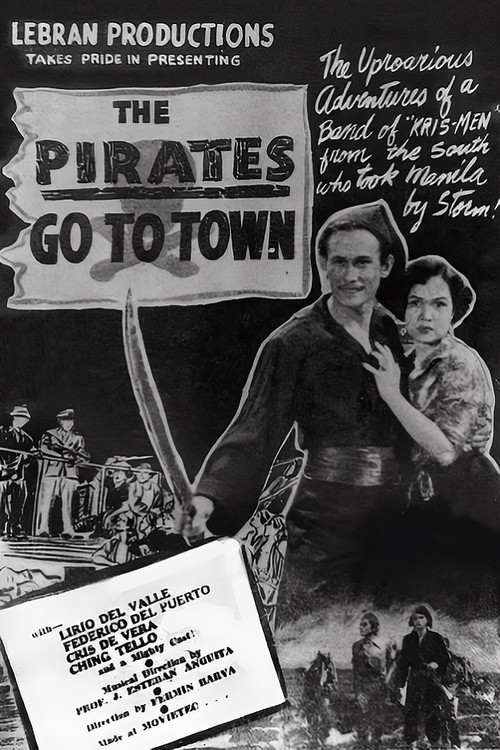 Movie poster for The Pirates Go to Town (1950)