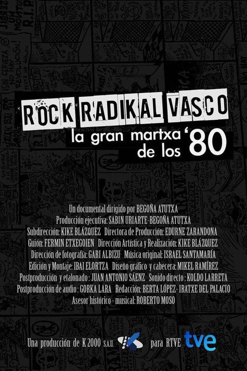 Movie poster for Rock Radikal Vasco: La gran martxa de los 80 (2013)