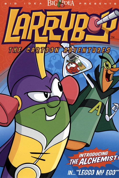 Movie poster for VeggieTales: LarryBoy in Leggo my Ego! (2002)