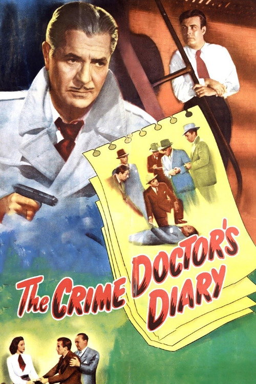 Movie poster for The Crime Doctor's Diary (1949)