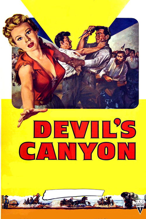 Movie poster for Devil's Canyon (1953)